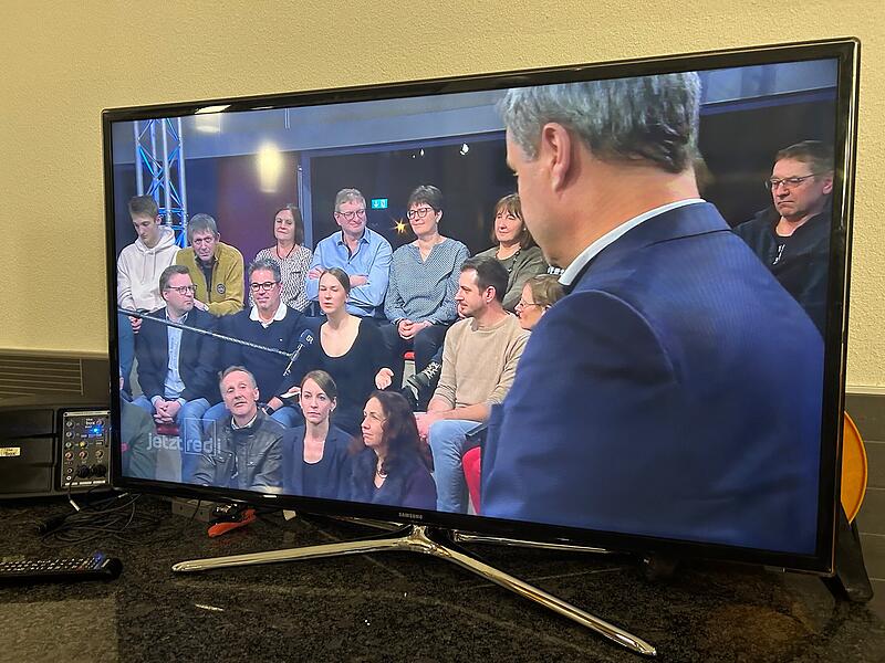 Live-Sendung des Bayerischen Fernsehens: Jetzt red i mit Markus S&ouml;der in Bad Rodach
