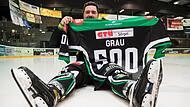 Es wurden noch 49 mehr: Thilo grau hat 549 Speile im Trikot der H&ouml;chstadt Alligators bestritten. Jetzt h&auml;ngt eben jenes Jersey unterm Hallendach.