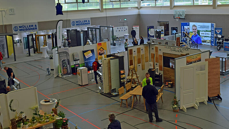 Viel los war 2025 bei der Gewerbeschau Oerlenbach.