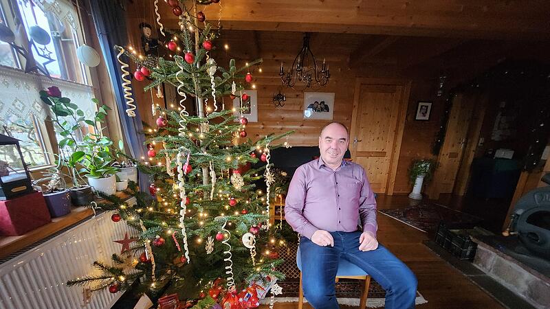 Weihnachtswunder: Herbert Back hatte beim Kissinger Sommer einen schweren Unfall. Er hat sich vorgenommen: Weihnachten kann ich wieder laufen - und er hat es geschafft.