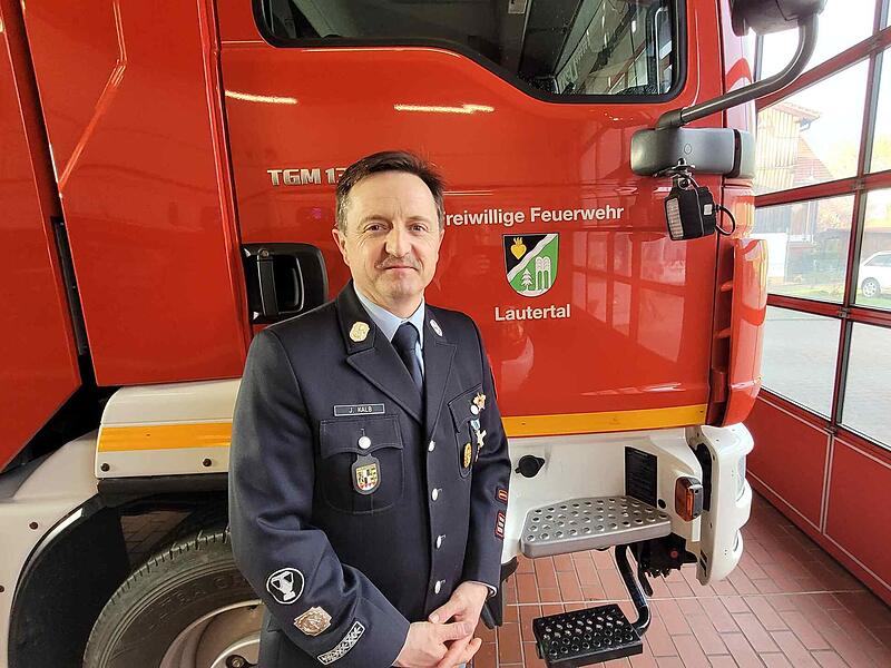Neuer KreisbrandmeisterJürgen Kalb, Kommandant Feuerwehr Lautertal