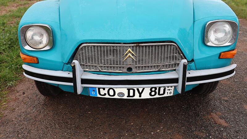 Coburger Curt Heumann hat eine Citroёn „Dyane 6“