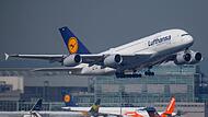 Airbus A380 der Lufthansa