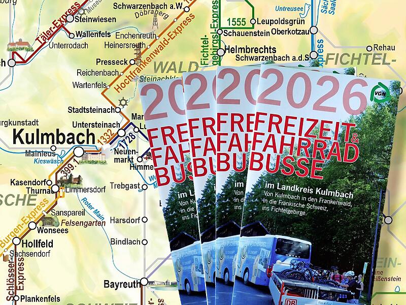 Die Flyer geben einen &Uuml;berblick &uuml;ber das Angebot der Freizeit- und Fahrradbusse.