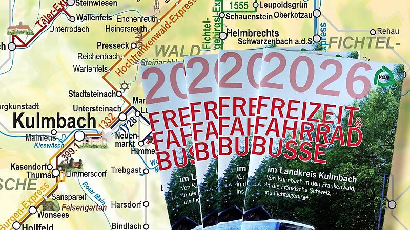 Die Flyer geben einen &Uuml;berblick &uuml;ber das Angebot der Freizeit- und Fahrradbusse.