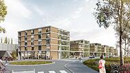 Das künftige Nahversorgungszentrum Das künftige Nahversorgungszentrum