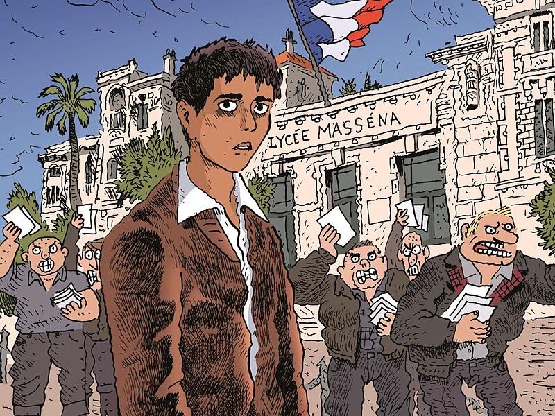 Cover des Comics „Die Synagoge“ von Joann Sfarr