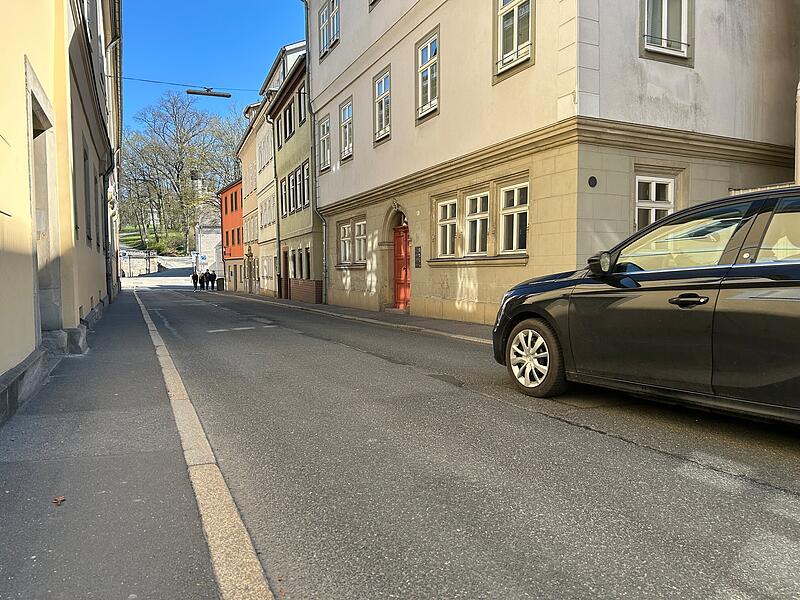 Auch die Straße „Hinterm Marstall“ zwischen Steintor und Reithalle wird vorübergehend gesperrt werden müssen.