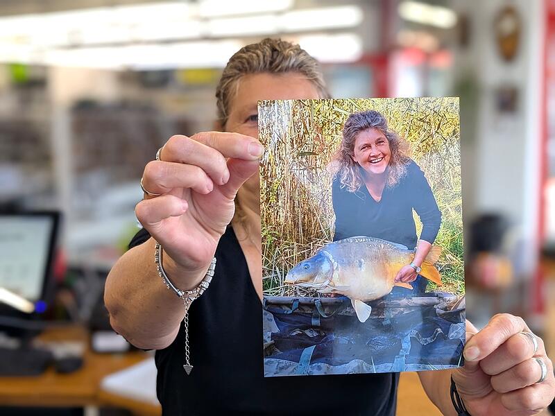 Anglerquelle EggolsheimForchheim & Fränkische Schweiz Carolin Sitzmann ist selbst begeisterte Anglerin: „Anders wäre das mit dem Laden gar nicht möglich"