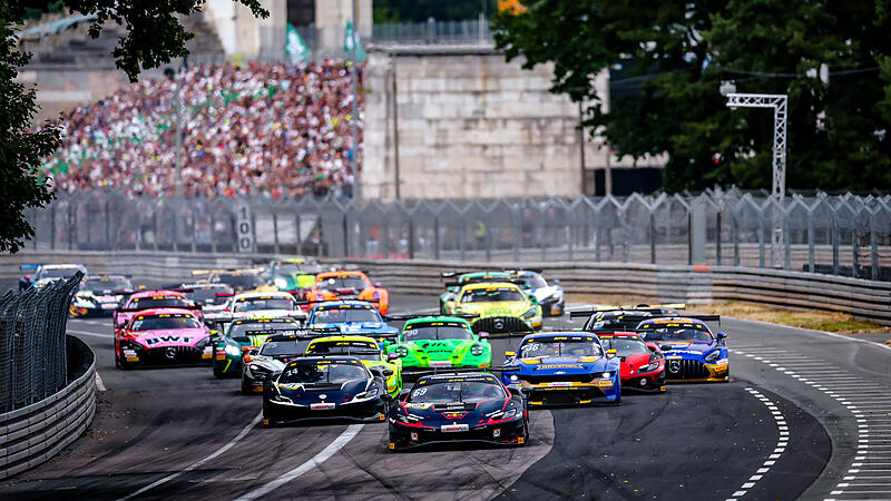 Volle R&auml;nge garantiert: Die DTM f&auml;hrt auch im kommenden Juli wieder auf dem Norisring in N&uuml;rnberg.