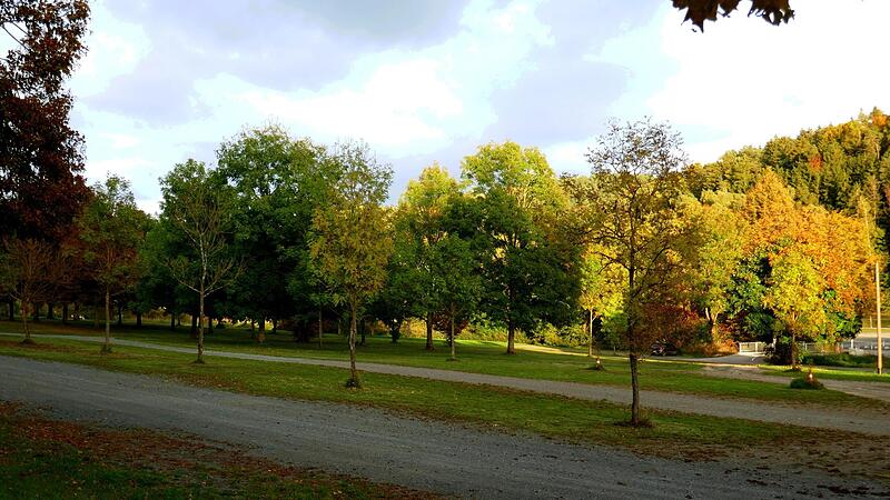 Entlang der Kreisstraße nach Lindau sollen neue Parkplätze und Stellplätze für Wohnmobile entstehen.