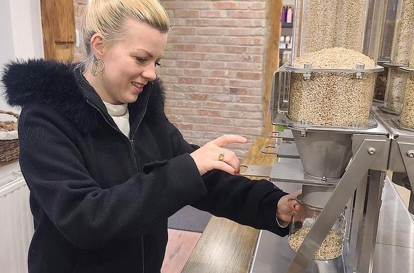 Peggy Joithe ist eine treue Kundin in der „Schusderra“.