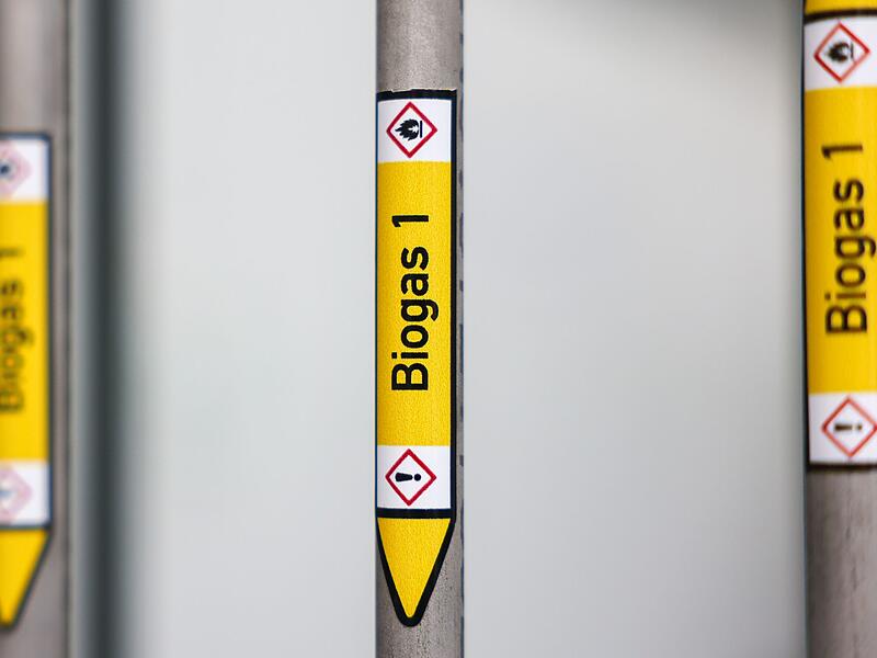 Anlage f&uuml;r erneuerbares Methan