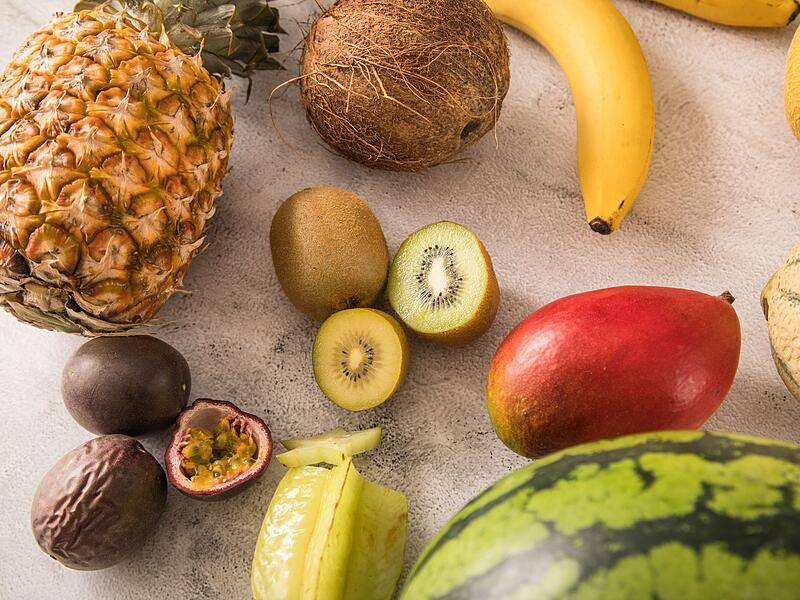 Ananas, Kiwi, Banane und Co
