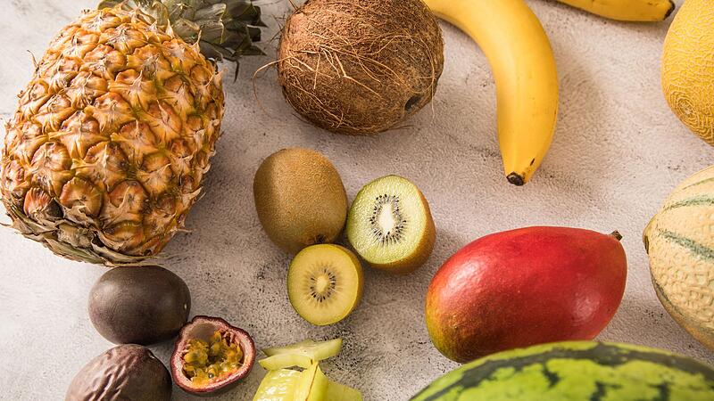 Ananas, Kiwi, Banane und Co