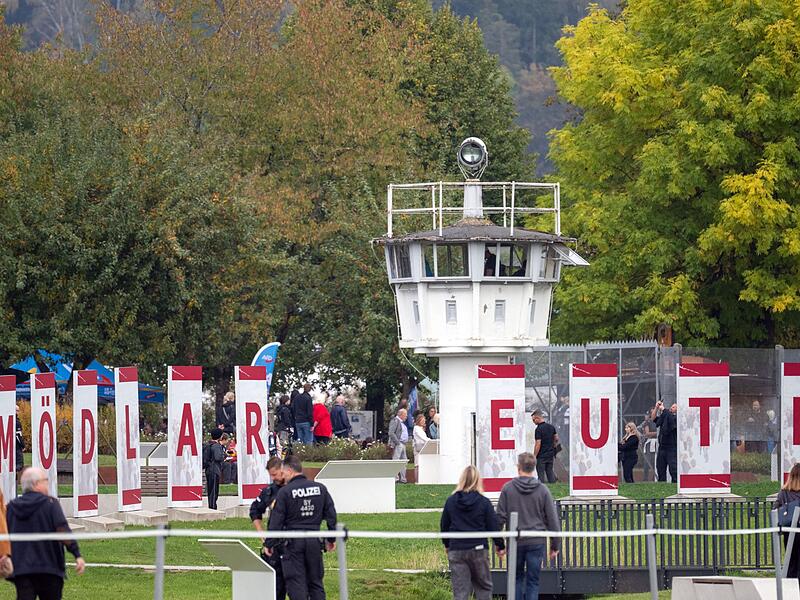 Tag der Deutschen Einheit - M&ouml;dlareuth