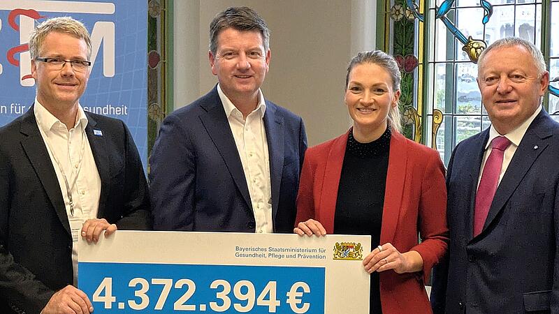 F&ouml;rderbescheid &uuml;bergeben