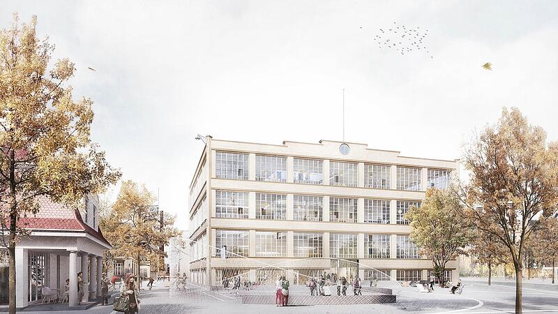 So stellen sich  Planer das Grüne Zentrum vor.