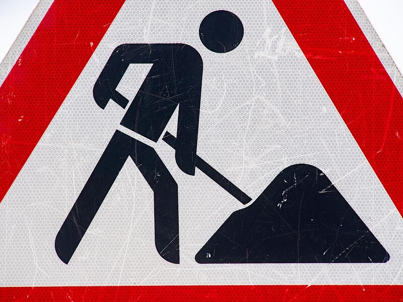 Baustelle (Symbolbild)