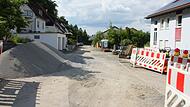 Die Baustelle am J&auml;gergarten in Ma&szlig;bach ist nun in Bauphase zwei.