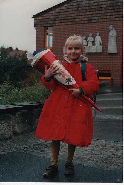 Forchheim: Lisa Badum an ihrem ersten SchultagForchheim & Fränkische Schweiz Bundestagsabgeordnete Lisa Badum (Bündnis 90/Die Grünen) an ihrem ersten Schultag.