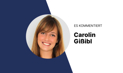 Es kommentiert Carolin Gi&szlig;ibl
