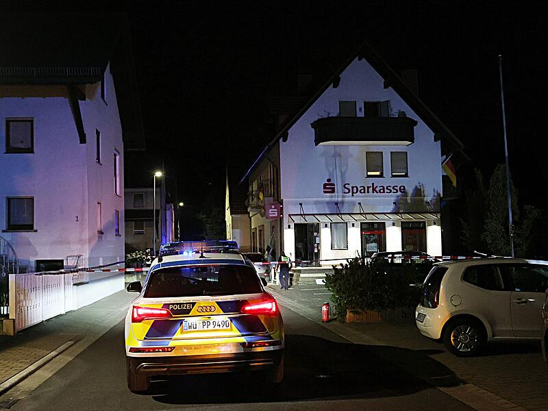 Geldautomat in Waldaschaff gesprengt