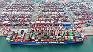 Containerhafen von Qingdao