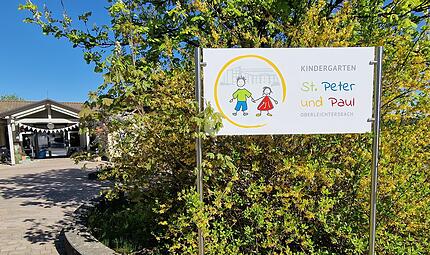 Der Kindergarten St. Peter und Paul in Oberleichtersbach: Die Elternbeitr&auml;ge steigen ab dem kommenden Kindergartenjahr.