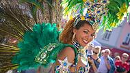 Seit 1992 wird immer am zweiten Wochenende im Juli  in Coburg das Samba-Festival gefeiert.
