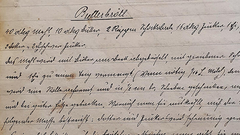 Kochbuch in S&uuml;tterlin