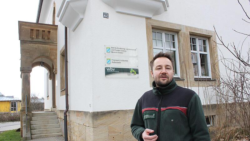 Moritz Bergen aus Bamberg ist der neue Abteilungsleiter am Forstamt Lichtenfels.