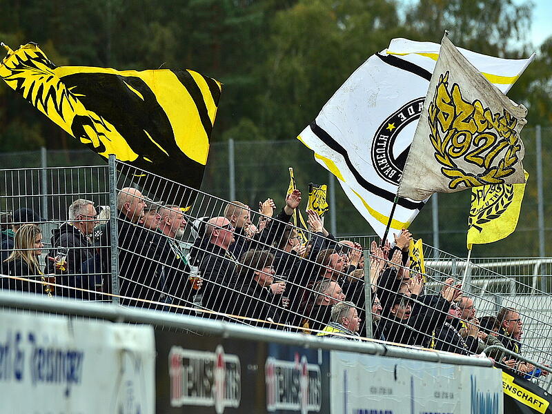 Die Fans der SpVgg Bayreuth befürworten das Kompass-Modell, das ihnen wohl neue interessante Duelle mit ostdeutschen Traditionsklubs bescheren würde. Die Fans der SpVgg Bayreuth befürworten das Kompass-Modell, das ihnen wohl neue interessante Duelle mit ostdeutschen Traditionsklubs bescheren würde.