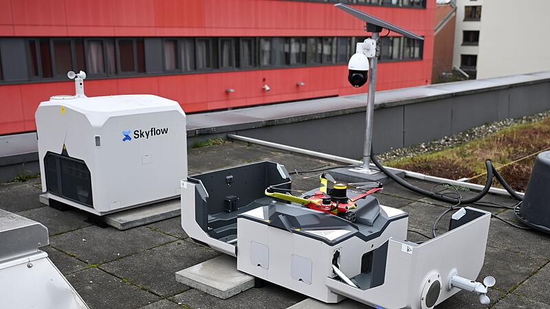 Feuerwehr M&uuml;nchen- Pilotprojekt automatisierter Drohneneins&auml;tze