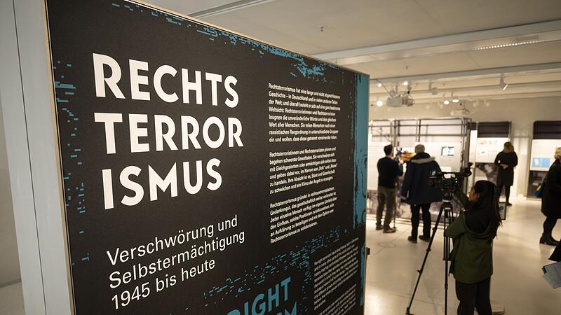 Pk zur Ausstellung "Rechtsterrorismus"