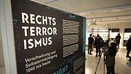 Pk zur Ausstellung "Rechtsterrorismus"