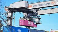 Umschlagbahnhof Logistik und Export Umschlagbahnhof Logistik und Export