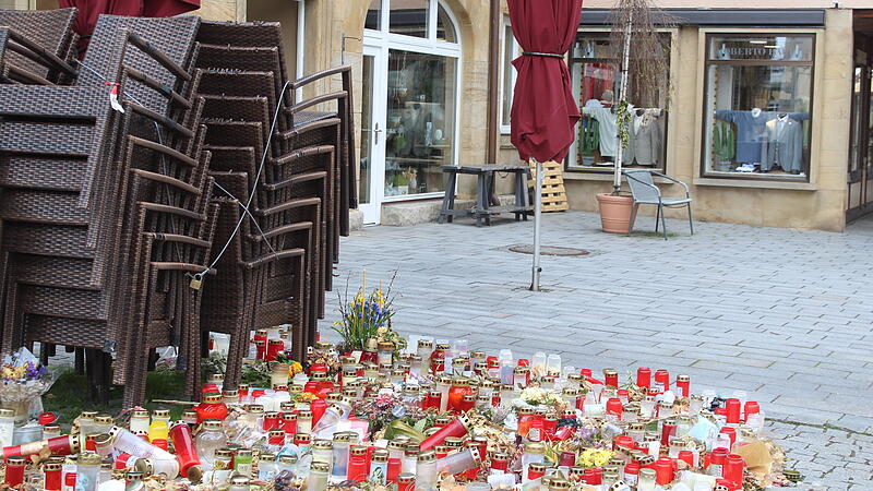 Am 10. März wurde Beatrix G. in einem Blumengeschäft in der Lichtenfelser Innenstadt getötet.