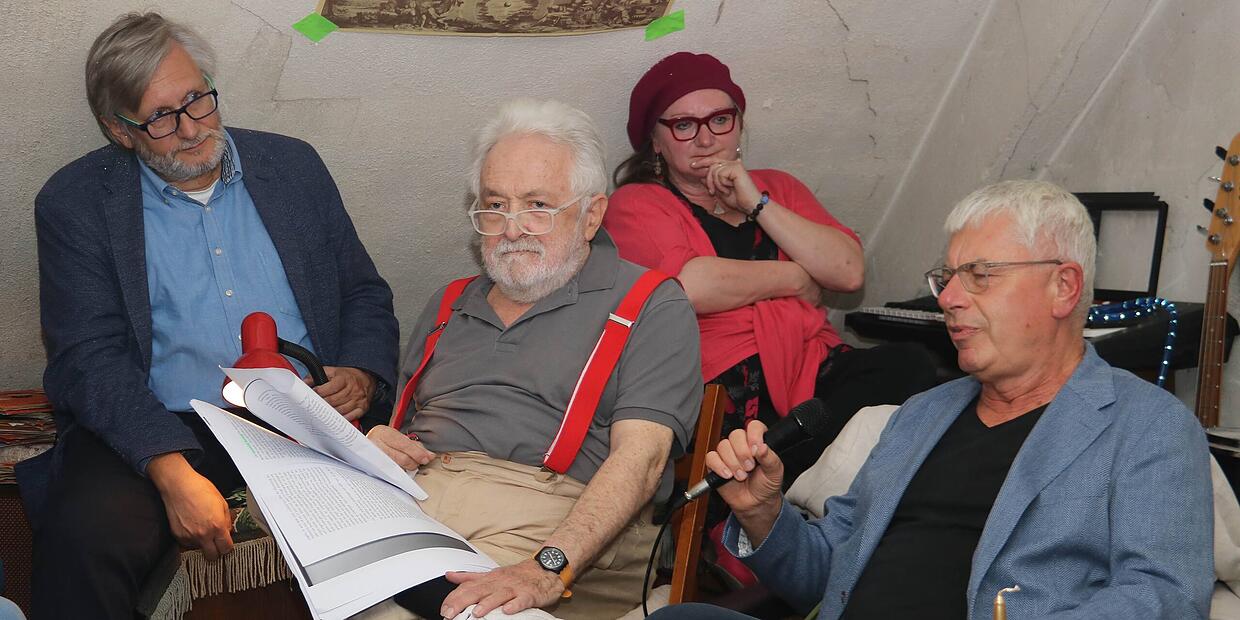 Henryk M. Broder und Reinhard Mohr präsentieren in Weißenstadt Buch