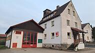 Das Feuerwehrhaus in Weidach.