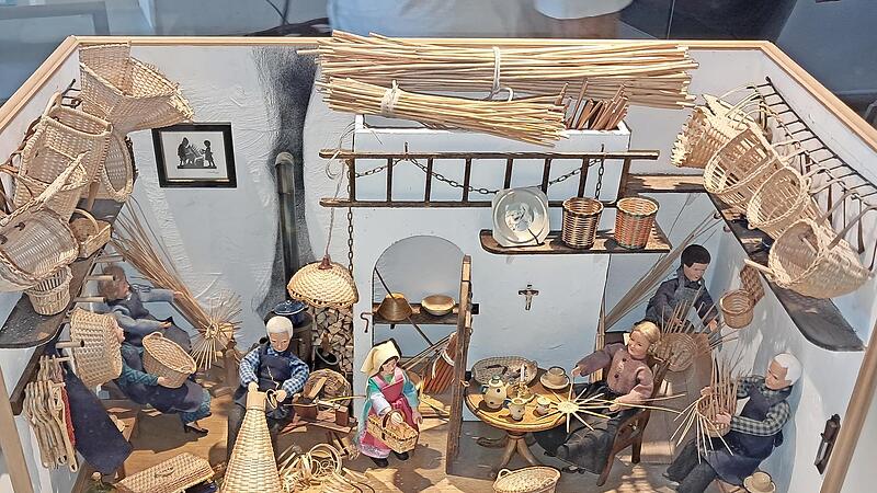 Eine von Waldemar Backerts Miniaturwelten.