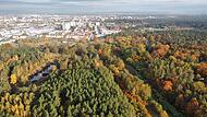 Muna-Gelände in Bamberg am Rande des Hauptsmoorwaldes