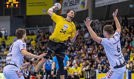 Seine Tore wurden schmerzlich vermisst: Mikael Helmersson riss das Spiel des HSC Coburg sofort wieder an sich.