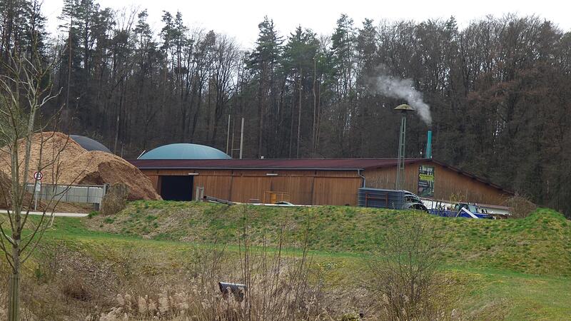 Die Biogasanlage der Firma „Bio-Energie Neuner“ zwischen Türkelstein und HartenreuthForchheim & Fränkische Schweiz