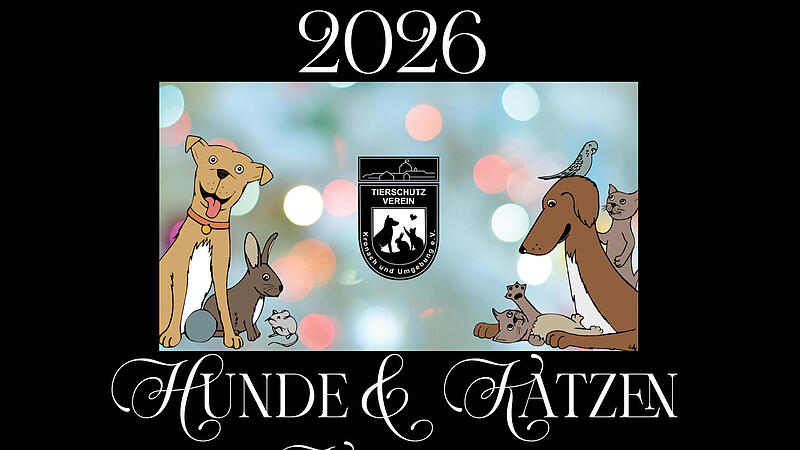 Das Tierheim verkauft auch in diesem Jahr einen Kalender.