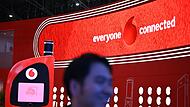 Vodafone-Messestand Vodafone-Messestand