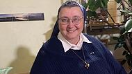 Schwester Teresa Zukic aus Weisendorf während der Dreharbeiten
