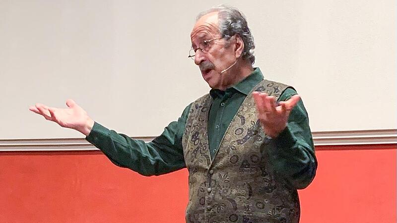 Rafik Schami verzauberte einmal mehr in Coburg.   Rafik Schami verzauberte einmal mehr in Coburg.  