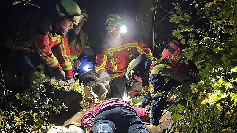 Übung: Die Vermisstensuche war in Heroldsbach.Forchheim & Fränkische Schweiz