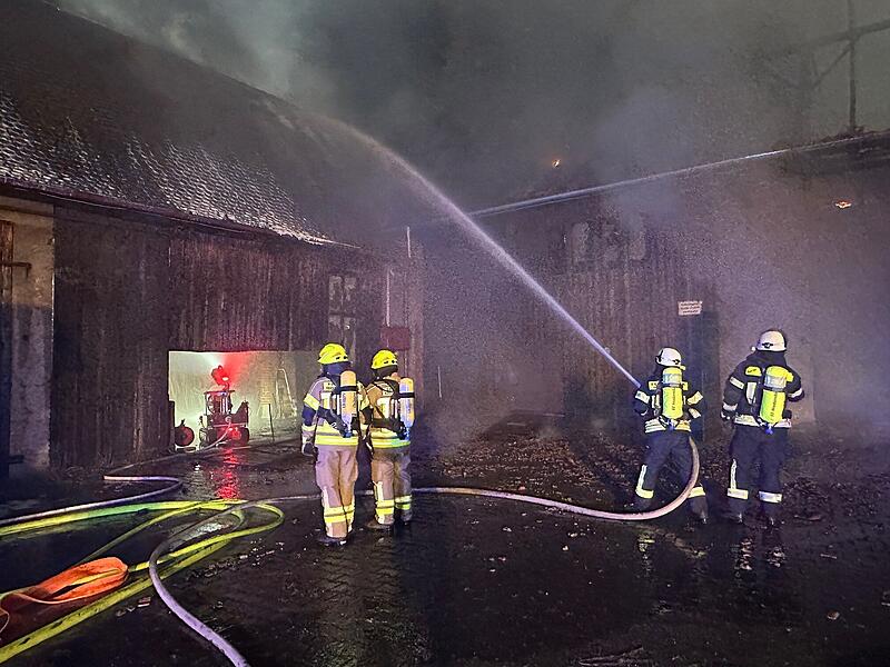 Scheunenbrand Niederndorf Scheunenbrand Niederndorf